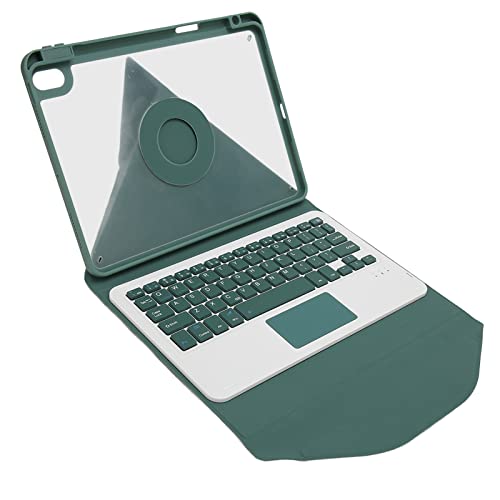 ASHATA Tastaturhülle für Pad Air 5. Generation 2022 10,9 Zoll, Magnetisch Abnehmbare Tastaturhülle für Pad 5. Generation 2020 Tablet, Tastaturabdeckung mit Touchpad, Integrierter (Green) von ASHATA