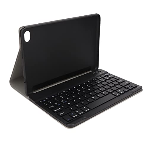 ASHATA Tastaturhülle für TECLAST M40PLUS/P40HD/P30S, Tragbare, Schlanke, Abnehmbare Bluetooth-Tastatur mit PU-Leder-Schutzhülle und Standfunktion von ASHATA