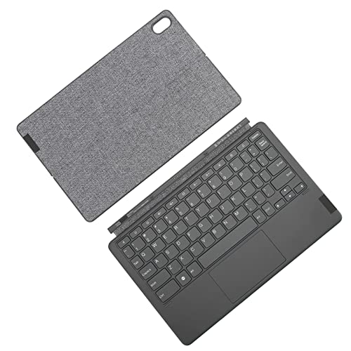 ASHATA Touchpad Tastatur für Xiaoxin Pad, Kabellose Abnehmbare Magnetische Tastatur mit Halterung, 75 Tasten QWERTY Layout, für Pad Plus P11 P11 Plus von ASHATA