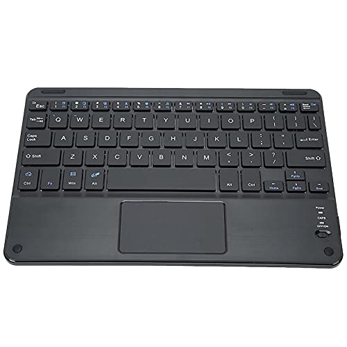 ASHATA Touchpad Tastatur mit Tasche, Scherenfüße Design Touchpad Tastatur Energiesparender Laptop Tastatur, Multifunktions-Wireless Gaming Tastatur Touchpad von ASHATA