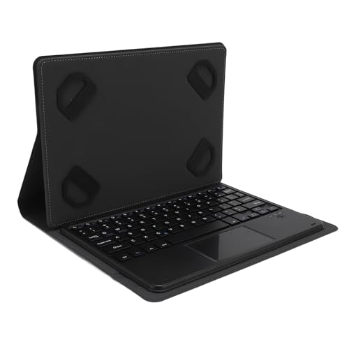 ASHATA Touchpad Tastaturhülle für 9 Zoll- Bis 11 Zoll Tablets, Kabellose 2 in 1 BT Tastatur mit Touchpad, Universelle Magnetische Abnehmbare Tastaturhülle für für IOS von ASHATA