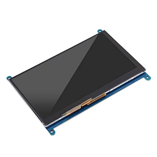 ASHATA Touchscreen für, 7-Zoll-LCD-Touchscreen 1024 X 600 mit Acrylschale für 4B/3B/3B +, Kapazitiver Touchscreen, Unterstützung für Bis zu 5-Punkt-Touch. von ASHATA