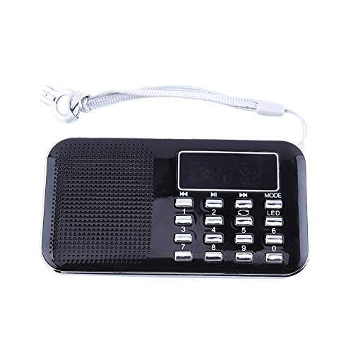 ASHATA Tragbares Digitales Radio, LCD Digital AM/FM Radio Empfangsstarke Radio,Portable Stereo Audio Lautsprecher Musik Player Radio,Unterstützung TF-Karte//USB/AUX ASHATA Tragbares Digitales Radio, LCD Digital AM/FM Radio Empfangsstarke Radio,Portable Stereo Audio Lautsprecher Musik Player Radio,Unterstützung TF-Karte//USB/AUX von ASHATA