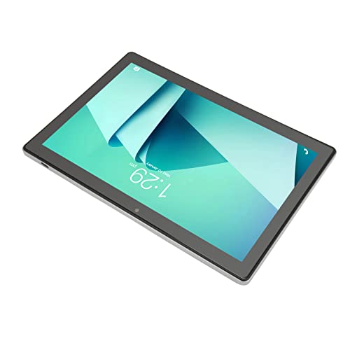 ASHATA Tragbares Tablet, 10-Zoll-Tablet für 10, Unterstützt 2,4 G 5 G Dualband-WLAN, Unterstützt DREI Kartensteckplätze, 6 GB, 256 GB, 1200 X 1920, IPS Octa-Core-Telefonie-Tablet, von ASHATA