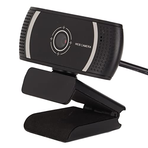 ASHATA USB-Kamera, 720p USB-Computer-Webkamera mit Mikrofon Hohe Auflösung Viele Funktionen Flexible Rotations-Computerkamera für, Skype-Videoanrufe, Zum Lernen, Konferenzen, Spiele, von ASHATA