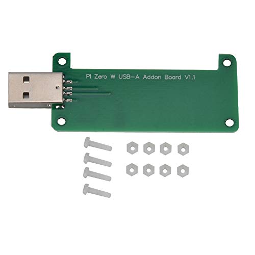 ASHATA USB-Typ-A-Anschluss für Raspberry Pi Zero/W, Raspberry Pi Zero 1.3 / Zero W USB-Adapterplatine USB-Anschluss-Erweiterungsplatine mit Toolkit von ASHATA