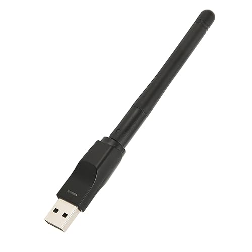 ASHATA USB-WLAN-Adapter für PC, MT7601 USB-WLAN-Adapter, 150 Mbit/s Wireless-Netzwerkkartenadapter mit Integrierter Antenne für Windows-Desktop-Laptop von ASHATA