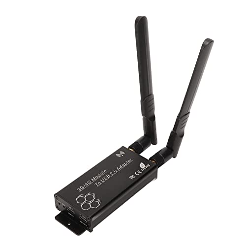 ASHATA USB WiFi Adapter, Wireless Network Card Adapter NGFF M.2 zu USB Konverter mit Antennen WiFi Karte für Desktop PC Windows 10/8.1/8/7 von ASHATA