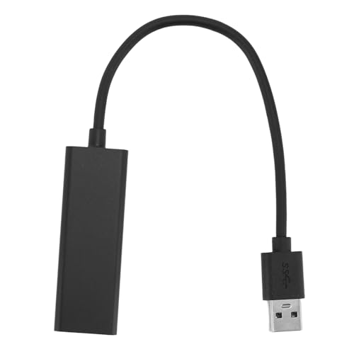 ASHATA USB-zu-Ethernet-Adapter, USB 3.0-Netzwerkadapter, 10/100/1000 Mbit/s Gigabit-LAN-Netzwerkadapter für Switch für Windows für Android für OS X von ASHATA