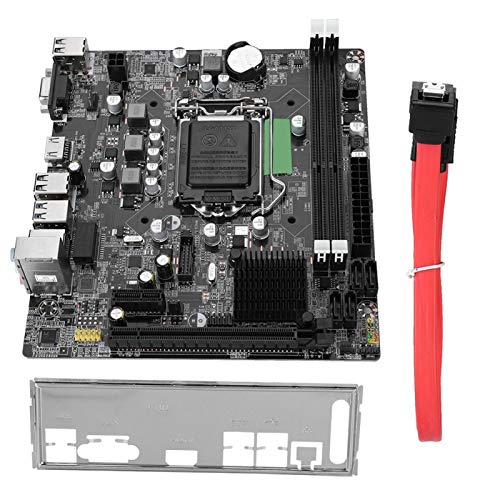 ASHATA USB3.0 SATA Mainboard LGA 1155 für Desktop-Computer Motherboard DDR3 VGA + HDMI Mainboard für Intel B75 von ASHATA