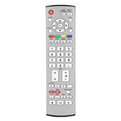 ASHATA Universal Fernbedienung für Plasma Viera HDTV, 3D LCD LED Fernseher, DVD Player, AV Receiver, Ergonomischer TV Fernbedienungsersatz, für Zuhause ASHATA Universal Fernbedienung für Plasma Viera HDTV, 3D LCD LED Fernseher, DVD Player, AV Receiver, Ergonomischer TV Fernbedienungsersatz, für Zuhause von ASHATA