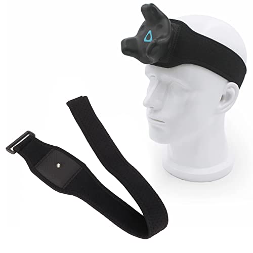 ASHATA VR-Tracking-Stirnband, VR-Tracking-Gürtel mit Besserer Stoßdämpfung, Multifunktionaler VR-Tracking-Gurt Komfortabler, Verstellbarer VR-Tracking-Kopfgurt für das HTC Vive-System von ASHATA