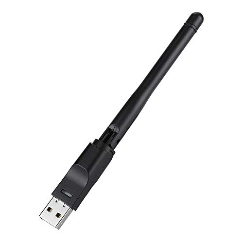 ASHATA WLAN USB Adapter, Super Speed 300 Mbps USB WLAN Adapter WiFi Dongle,Tragbar Wireless USB2.0 WiFi Empfänger Netzwerkkarte Adapter für 2000/XP/7/8/10 PC Desktop von ASHATA