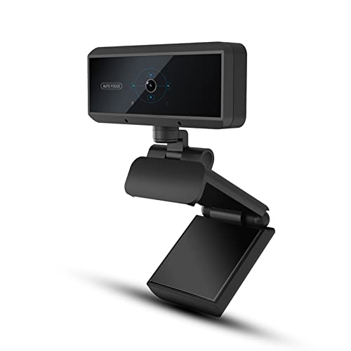 ASHATA Webcam, 1080P HD-Webcam, Streaming-Computer-Webkamera mit Stereomikrofon, USB-Webcam, Plug-and-Play-Computer-Kamera für Videotelefonie, Aufzeichnungskonferenzen von ASHATA