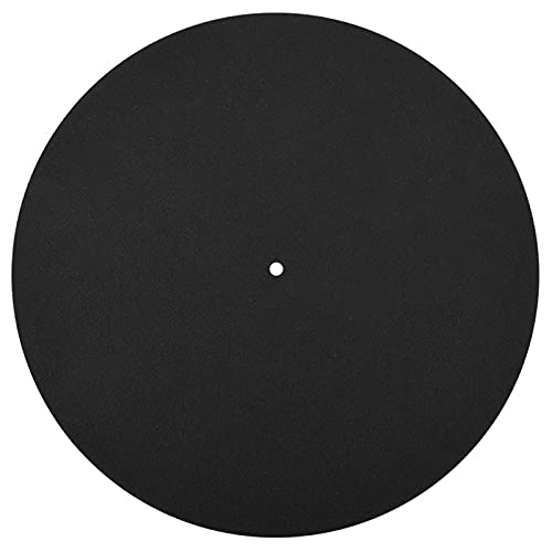 ASHATA urntable Record Mat Pad antistatisches Vinyl Antistatic Flat Soft Mat Slipmat Ersatzmatte Pad Plattenspieler,antistatisch - Entfernt Staub von Schallplatten - Verbessert die Klangqualität von ASHATA