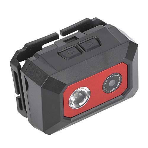 Action-Kamera, Nachtsicht, Am Kopf Montierte 1080P HD-Sportkamera, Tragbare Videokamera, Webcam mit LED-Scheinwerfer und SOS-Modus, Bis zu 32 GB, Camcorder für Outdoor-Extremsport-Reisekamera Action-Kamera, Nachtsicht, Am Kopf Montierte 1080P HD-Sportkamera, Tragbare Videokamera, Webcam mit LED-Scheinwerfer und SOS-Modus, Bis zu 32 GB, Camcorder für Outdoor-Extremsport-Reisekamera von ASHATA