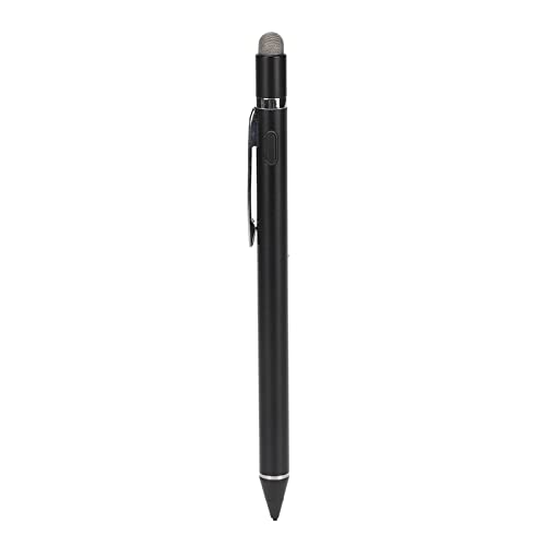 Active Stylus Pens for Touchscreens, Slim Smart Digital Stylus Pens, Portable Capacitive Stylus Pen, 1 to 2 Mm Fine Tip Active Pencil, for OS X, for Android, for (Schwarz) von ASHATA