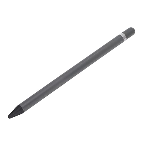 Active Stylus Pens für Touchscreens, Smart Digital Fine Point Stylist Pen, Quiet Fiber Tip Stylus für für Android, für Tablet Smartphone (Grau) von ASHATA