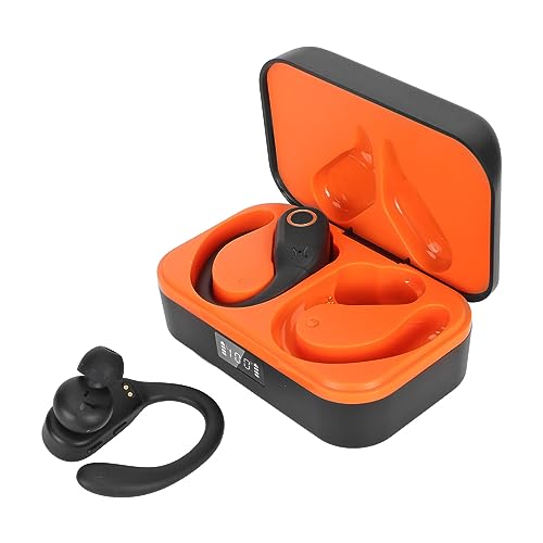 BT Translator Earbuds 144 Sprachen, Übersetzungskopfhörer mit Rauschunterdrückung, Übersetzung von Angesicht zu Angesicht mit Ladehülle, Musikfunktion fürfür IOS (Schwarz) von ASHATA