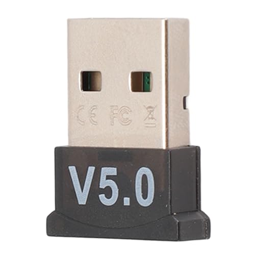 Bluetooth-Dongle, Bluetooth-Empfänger für PC, USB-Wireless-Bluetooth5.0-Adapter, Hochgeschwindigkeitsübertragung, Plug-and-Play-USB-Bluetooth-Adapter für 7 8 10 von ASHATA