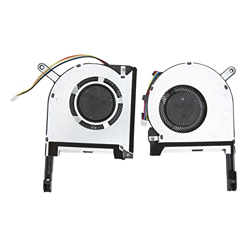 CPU GPU Lüfter für ASUS TUF Gaming FX505DU FX505DY FX505GT FX505DD, Laptop CPU GPU Lüfter mit 4 poligem Stromanschluss, CPU Lüfter, GPU Lüfter(CPU-GPU-Lüfter) von ASHATA