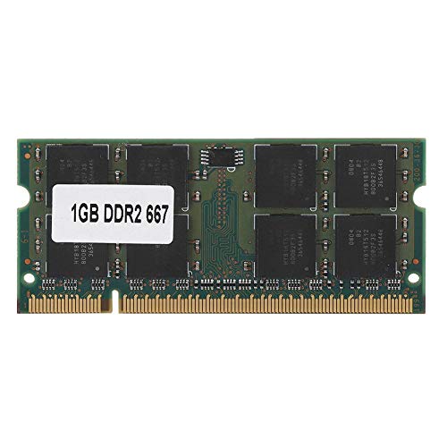 DDR2 1GB 667 MHz Speicher,PC2-5300 Laptop Speicher 1GB Ram 200Pin Modul Board,Computer Arbeitsspeicher Verlustfreie Übertragung für Intel/AMD von ASHATA