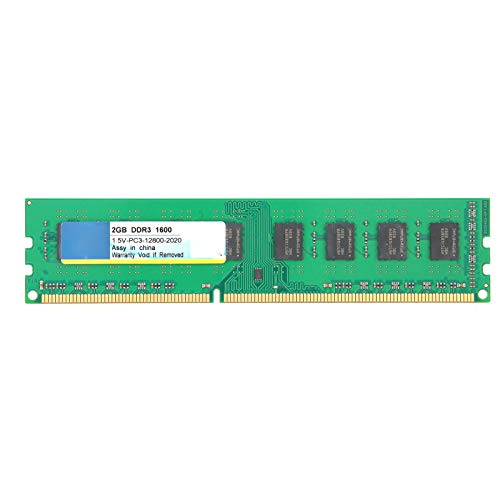 DDR3 2 GB 1600 MHz Desktop-Computer-Speicherleiste PC3-12800 1,5 V 3rd Gen. DDR3 2 GB 1600 MHz Desktop-Computer-Speicherleiste PC3-12800 1,5 V 3rd Gen. von ASHATA