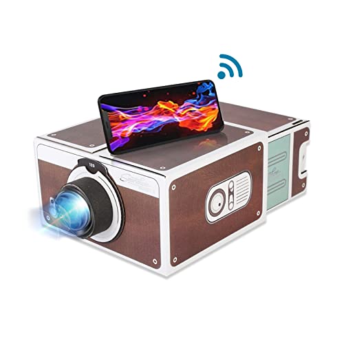 DIY Projektor Heimkino Projektor der zweiten Generation für tragbare Smartphones DIY Projektor Heimkino Projektor der zweiten Generation für tragbare Smartphones von ASHATA