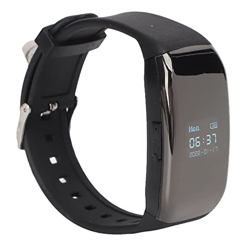 Digitale Voice Recorder Uhr, Sprachaktivierter Recorder, Armband Aufnahmegerät mit HD Rauschunterdrückung One Click , für Vorlesungen, Besprechungen, Klasseninterviews (32G) von ASHATA