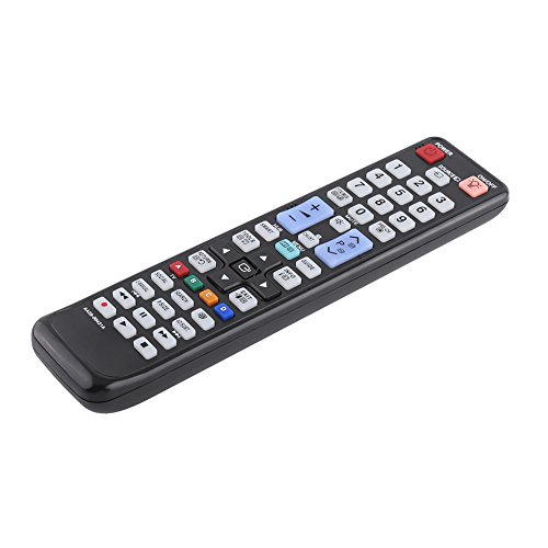 Ersatz-Fernbedienung, Kompakt Ersatz Fernbedienung Fernseher Controller für AA59-00431A Schwarz Ersatz-Fernbedienung, Kompakt Ersatz Fernbedienung Fernseher Controller für AA59-00431A Schwarz von ASHATA
