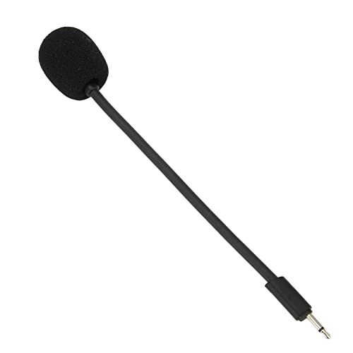 Ersatz Game Mikrofon Passend für Quantum 100 Gaming Headset, 2,5 Mm Abnehmbares Boom Mikrofon mit Geräuschunterdrückung, Plug and Play von ASHATA