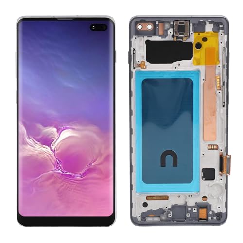Ersatzbildschirm für Galaxy S10 Plus SMG975F DS SMG975U G975W G975A 6,4 Zoll LCD Digital Display Touchscreen Digitizer Montage Unterstützung Fingerabdruck mit Rahmen Reparaturwerkzeuge Ersatzbildschirm für Galaxy S10 Plus SMG975F DS SMG975U G975W G975A 6,4 Zoll LCD Digital Display Touchscreen Digitizer Montage Unterstützung Fingerabdruck mit Rahmen Reparaturwerkzeuge von ASHATA