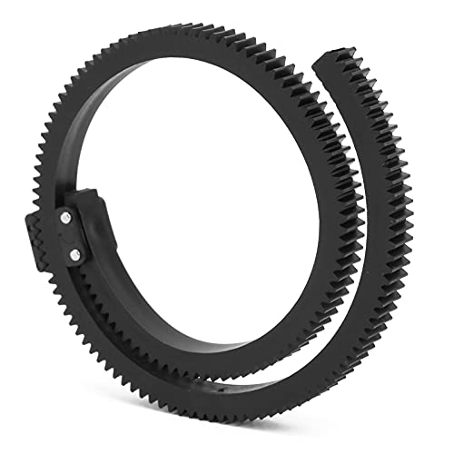 Follow Focus Len Gear Ring Belt für SLR DSLR-Kamera-Camcorder, Hilft bei der Genauen Einstellung der Brennweite, Kamerazubehör von ASHATA