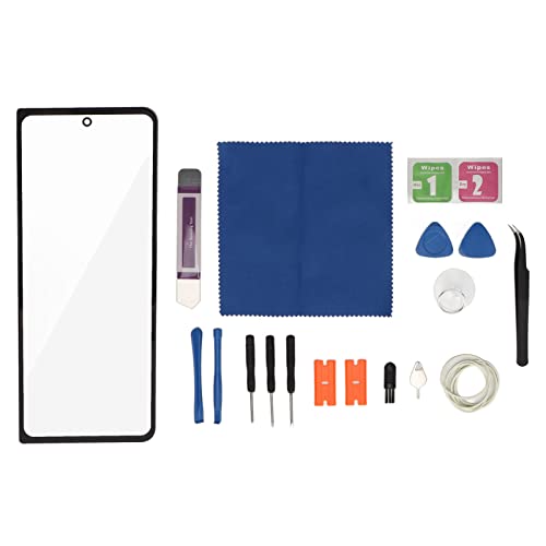 Front Outer Glass Screen Outer Lens Screen Ersatz mit OCA Repair Tools Kit für Z Fold 4 5G F936 von ASHATA