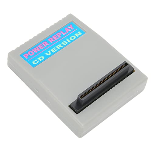 Game Cheat Cartridge für PS1 PS, Ersatzspielkonsole Cheat Cartridge Power Replay Action Card für PS Spielkonsole, Geschenk für Spieleliebhaber von ASHATA