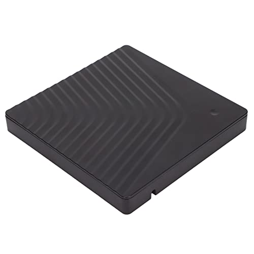 ASHATA Gehäuse für optische Laufwerke, Externes DVD Brenner Laufwerk Box, Abnehmbares Externes 5Gbit/s USB3.0 DVD Laufwerk Enclosure für SATA DVD RW Laufwerk 12,7 Mm/9,5 Mm, Schwarz von ASHATA