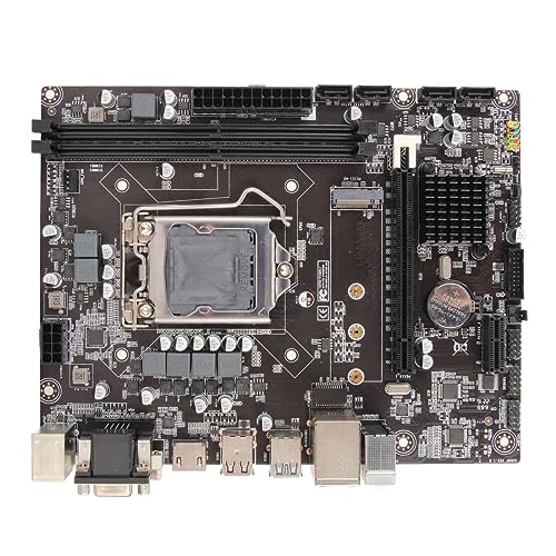 H310 LGA 1151 Micro ATX Motherboard, Gaming Motherboard, Unterstützung 8 9 Generation für Lvy Bridge für Intel Core LGA1151 Unterstützung DDR4 2666 2400 2133 Speicher von ASHATA