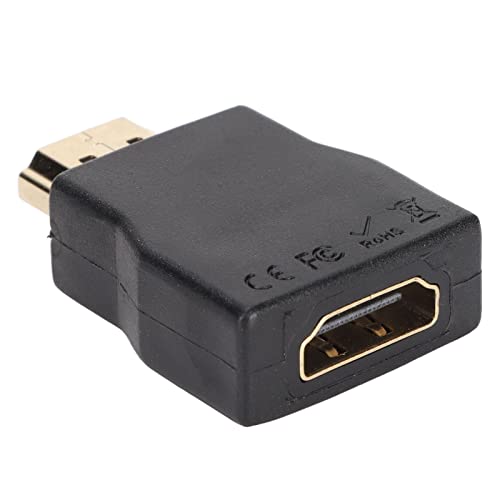 HDMI-Überspannungsschutz, Tragbarer HDMI 1.4-Schutz für ESD- und Überspannungsschutz, HDMI-Stecker auf HDMI-Buchsenadapter Unterstützt HD 1.4/HDCP/IEC 61000 4 2 und Andere von ASHATA