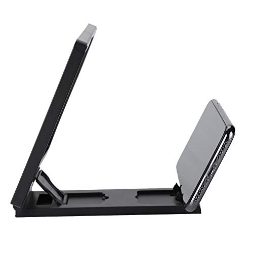 Handy-Bildschirmverstärker,Tragbar 7 Zoll Bildschirm Vergrößerung Mobile Phone Screen Projection Magnifier,HD 3D Film Bildschirm Verstärker mit Faltbarer Ständer für von ASHATA