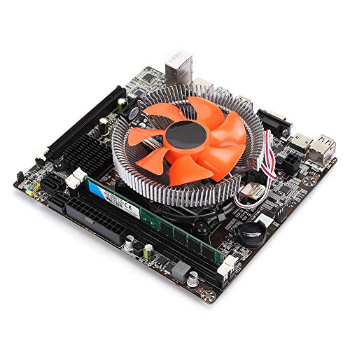 I5 B75 CPU-Motherboard für Computer-Desktop mit 4 SATA-Schnittstellen, 2400 CPU DDR3 Dual-USB 4G-Speicher-PC-Mainboard von ASHATA
