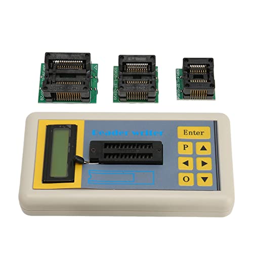 IC-Tester, IC-Tester für Integrierte Schaltungen, Professioneller Tragbarer ABS-IC-Tester für Digitale Transistoren für Operationsverstärker-Optokoppler der Cd4000-Serie von ASHATA