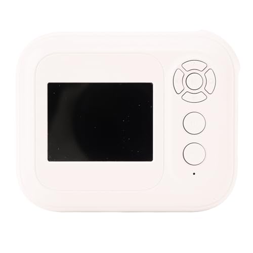 Instant Print Digitalkamera, 48MP 1080p Niedliche Instantkamera mit MP3 -Spielfunktionen, 6X Zoom, 20 Frames, 5 Filter, Unterstützung Bis zu 128 GB SD -Karte (Beige) von ASHATA