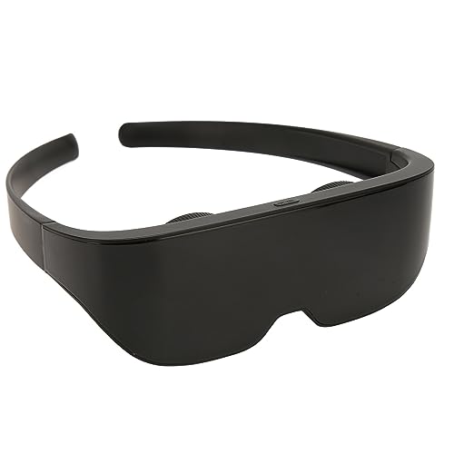 Intelligente VR Brille, 4K HD 3D Videoanzeigebrille, VR Headset 3D IMAX Gaint Screen Leichte Myopie VR Brille Virtual Reality Brille für HDMI, für Spielvideos von ASHATA