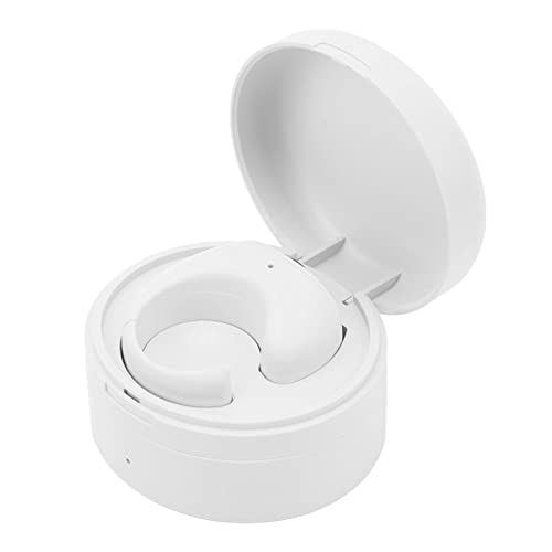 JX05S Fernbedienung Ring Finger Scroller, Ring Phone Remote Portable App Page Turner, 10M Control Scrolling Ring Clicker für Telefon Tablet Kamera (Weiss) von ASHATA