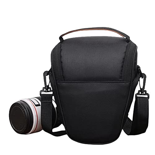 Kameratasche, Objektivtragetasche, Tragbare Einzelschulter-Crossbody-Kompaktkameratasche, Weich und Wasserdicht für Reisen Im Freien von ASHATA