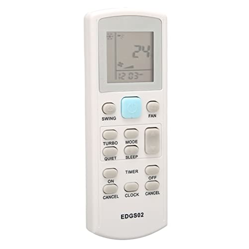 Klimaanlagen Fernbedienung Ersatz für ACSON DAIKIN APGS02 ECGS02, Universal Klimaanlagen Fernbedienung für Integra AV Receiver, für DTR 4.9 DTR 5.9(Weiß) von ASHATA