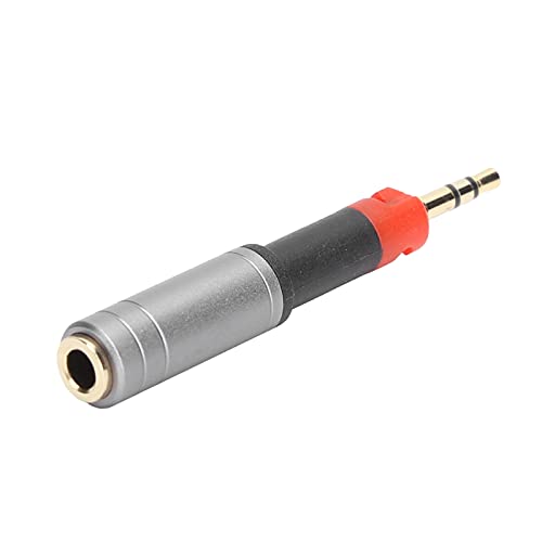 Klinke Adapter,2,5mm Male auf 3,5mm Audio Adapter Kopfhörer Konverter Wandler 2,5mm auf 3,5mm Buchse Adapter für ATH-M40X ATH-M50X ATH-M60X ATH-M70X,für Sennheiser HD518 HD598 HD569 HD579 HD599 usw. von ASHATA