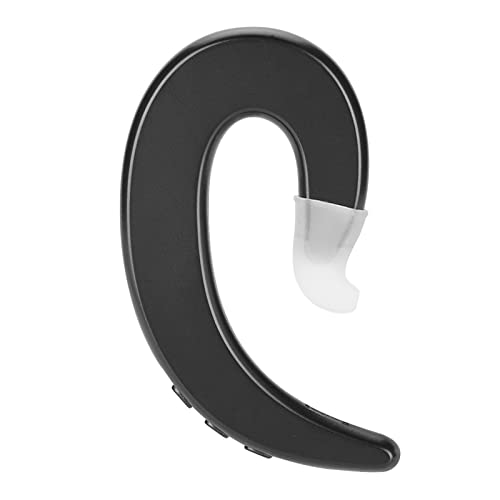 Knochenleitungs-Bluetooth-Kopfhörer, Kabellos, Schmerzfrei, für Sport, Training, Fahren (Schwarz) von ASHATA