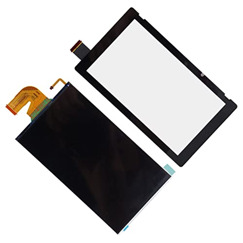 LCD-Display für Switch,Ersatz-Spielkonsolen-Touchscreen für Switch Verschleißfester Digitizer-Touchscreen,Nur für Switch HAC-001 von ASHATA