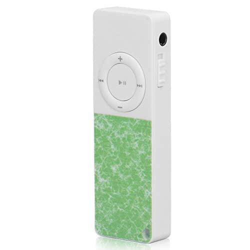 MP3 Player, Tragbarer Digitaler Audio Musikplayer, HIFI Musikplayer mit Verlustfreiem Sound, Intelligente Digitale Rauschunterdrückung, Erweiterung auf Bis zu 64 GB, für Studenten, Kinder(Grün) von ASHATA